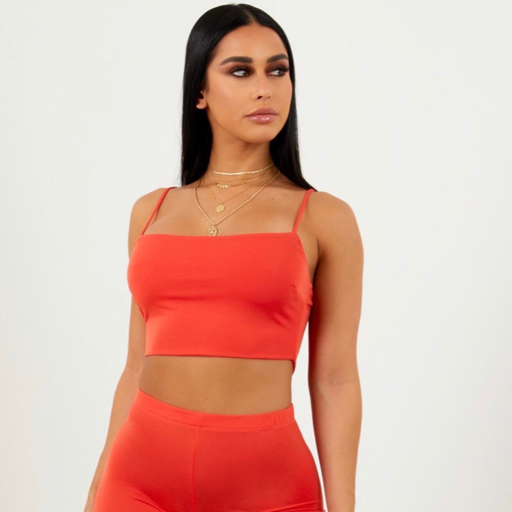 Orange Crop Cami